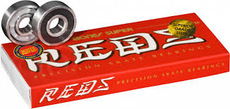 BONES BEARINGS - Super Reds - 8 piece 8mm