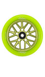 DELUX - 120mm x 26mm - Scooter Wheel - Green/Green