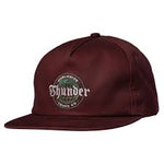 THUNDER - Adjustable Cap - Worldwide - Maroon