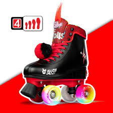 CRAZY SKATES - Trolls Size Adjustable - Size j12-2 - Black