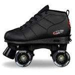 CRAZY SKATES - Rocket Jr Adjustable Quad Skate j12-2 - Black