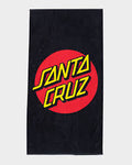 SANTA CRUZ - Classic Dot Towel - Black