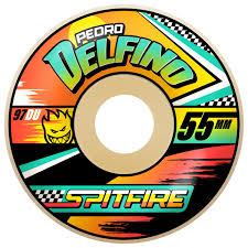 SPITFIRE F4 55mm - 97D Pedro Delfino Radials - Skateboard Wheels