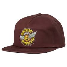 SPITFIRE - Adjustable Cap - Flying Grimple - maroon