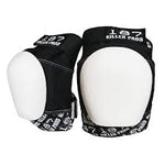 187 KILLER PADS - Pro Knee - Junior - Black With White Caps