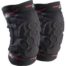 TRIPLE 8 - Exoskin knee - Small - Black