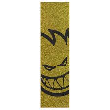 SPITFIRE - Big Head Gold Glitter - 9" x 33" grip tape