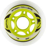 SFR - Inline Skate Wheels - 72mm - 82a - Set of 4 Wheels