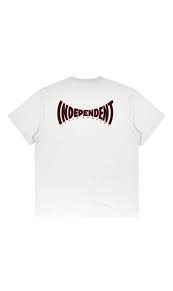 INDEPENDENT - Spanning - Large Tee - Original Fit - White