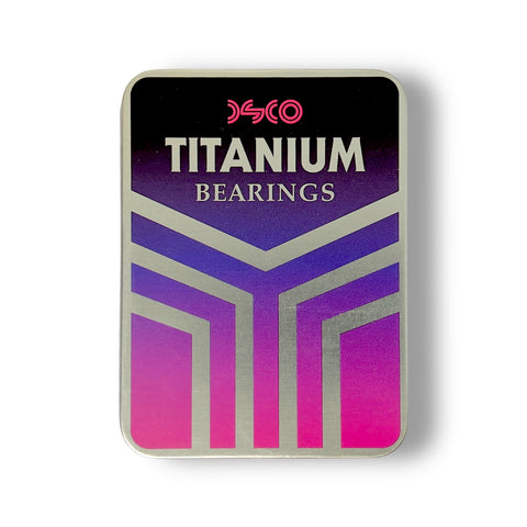 DSCO Titanium Bearings - 8 pack