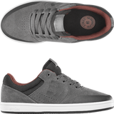 ETNIES Kids Marana Skateboard Shoes - Grey/Grey/Red