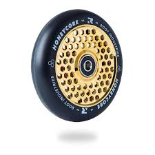 ROOT INDUSTRIES - 110mm Honeycore Wheel - Black/Gold Rush