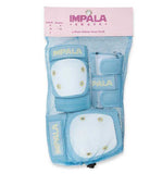 IMPALA Youth Medium Protective Set - Sky Blue / Yellow