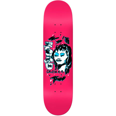 Krooked 8.06 - Pink & Blue - Skateboard Deck