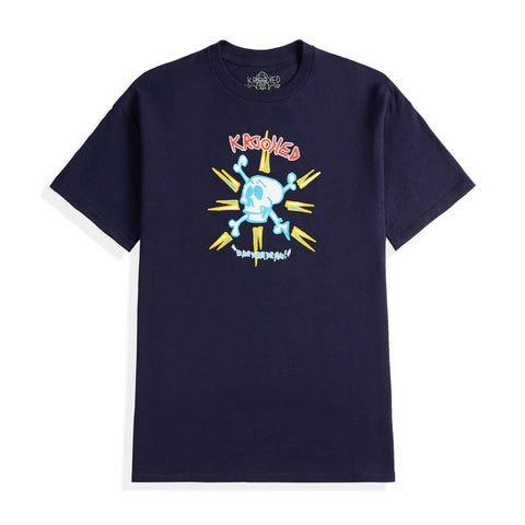 Krooked - Style - Navy Tee - Large