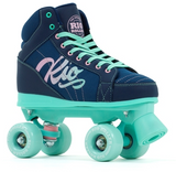 RIO Lumins Navy Green Quad Skate - Size UK. 6 / EU 39.5 / U.S 7