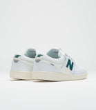 NEW BALANCE # 508 Brandon Westgate Cup Skateboard Shoes - White/Green