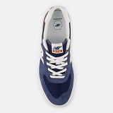 NEW BALANCE # 574 Vulc Skateboard Shoes - Vintage Indigo/White