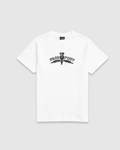 PASSPORT X-Large Tee - Thistle Embriodery - White