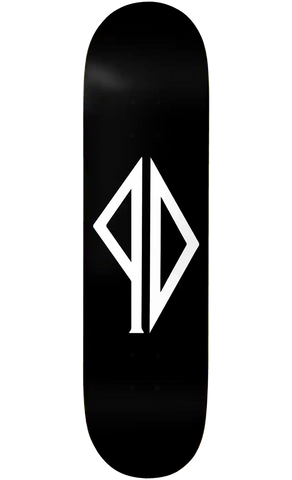 PISSDRUNX 8.25 Skateboard Deck - Original Logo Black/White