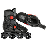 PLAYLIFE Riddler Adjustable Inline Skates - Black/Cherry