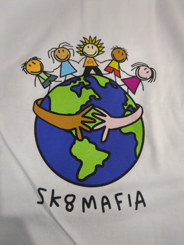 Sk8mafia Worldwide - White Tee