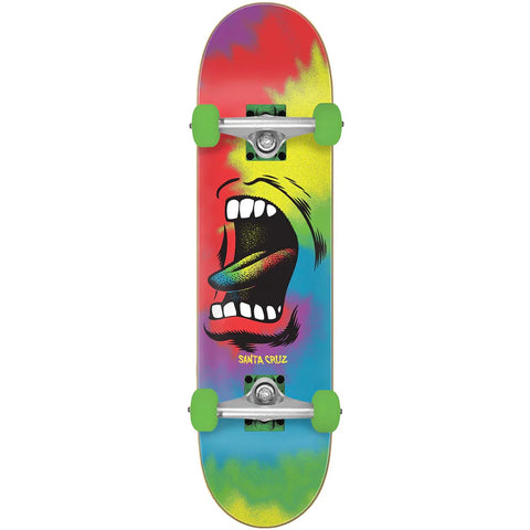 Santa Cruz 8.0 - Big Mouth Tie Dye - Complete Skateboard