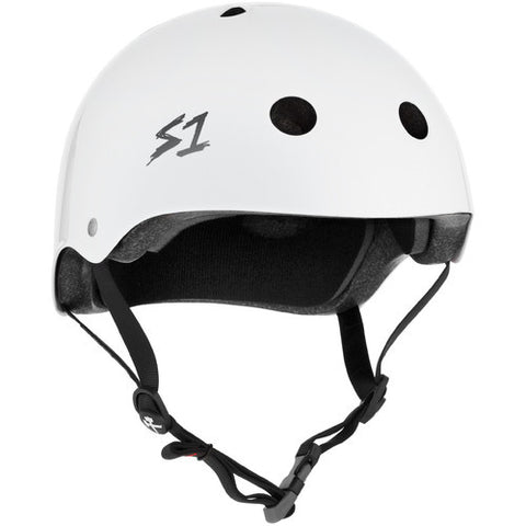 S-ONE Lifer (MEGA) Helmet - White Gloss (22.5″-25.5″)