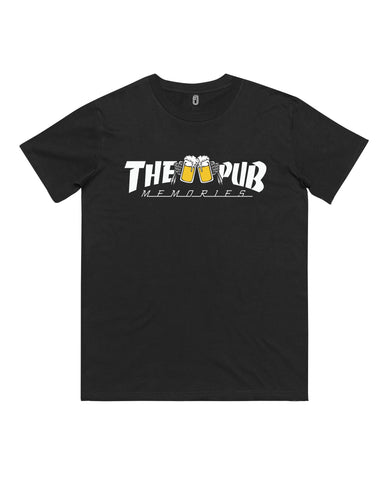 The Pub - Skeletal Black Tee