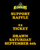 KOBBAS SUPPORT RAFFLE TICKET
