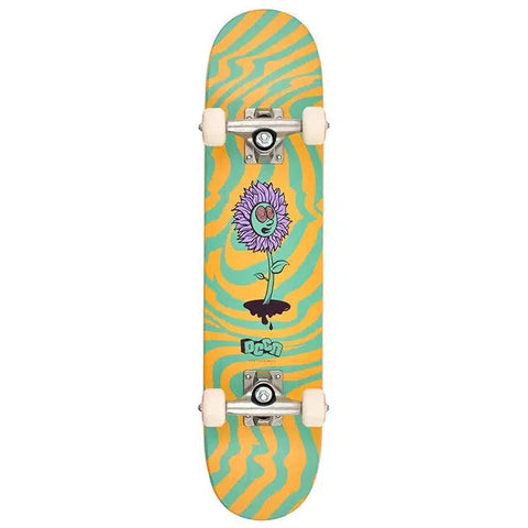 DECA 6.5 Micro Complete Skateboard - Kids Timothy - Green / Yellow