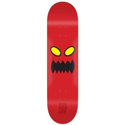 TOY MACHINE 8.0 Skateboard Deck - Monster Face Red