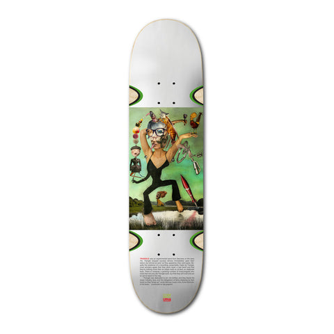 UMA LANDSLEDS 8.5 Skateboard Deck - Triangle Cody