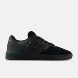 NEW BALANCE # 306 Jamie Foy Cup Skateboard Shoes - Black/Nightwatch Green