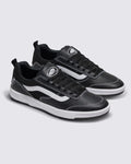 VANS SKATE - Zahba Leather - Black/White