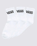 Vans - half crew socks - White