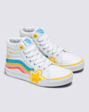 VANS Kids - SK8-HI Rainbow Star - Rad Rainbow / True White