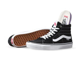 VANS - Sk8-Hi "SKATE" - Skateboard Shoe - Black/White
