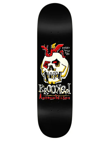 Krooked 8.5 - Posetively Pro Wilson - Skateboard Deck