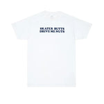 WKND TEE - Skater Butts White - Large