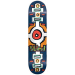 BLIND 7.0 Skateboard Deck - Round Space V2 RHM - Navy