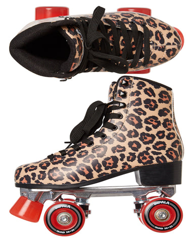 IMPALA Size 4 Quad Skate - Leopard