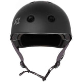 S-ONE Lifer Helmet - Black Matte/Grey Strap (20.5″-23.5″)