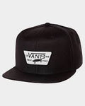 VANS Hat - Full Patch Snap Back - True Black
