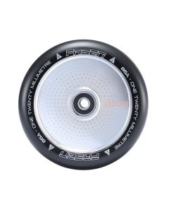 FASEN 120mm x 24mm Hollow Core Scooter Wheel (Single) - Dot Chrome/Black