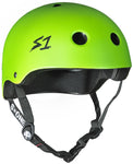 S-ONE Lifer Helmet - Bright Green Matte (20.5″-23.5″)